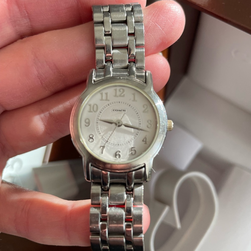 Silver Coach watch